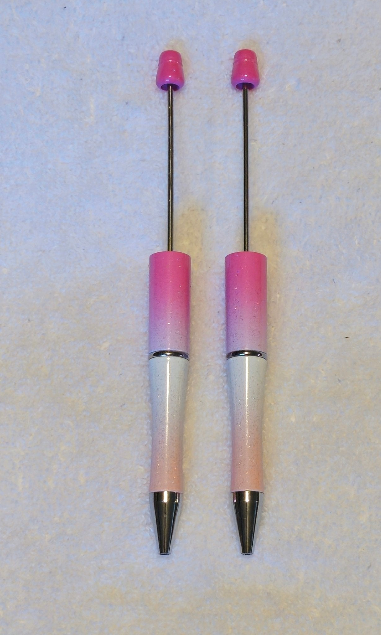 1 Unidad de 2 Tonos de Brillo Ombre Para Bolígrafos Perforables. Accesorios para Cuentas.