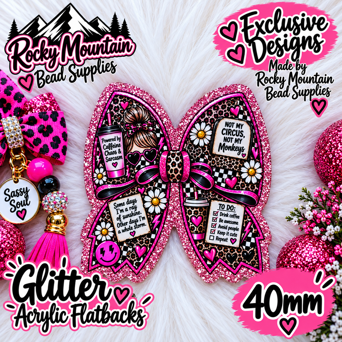 Shop Exclusive 1 Count Custom Exclusive Glitter