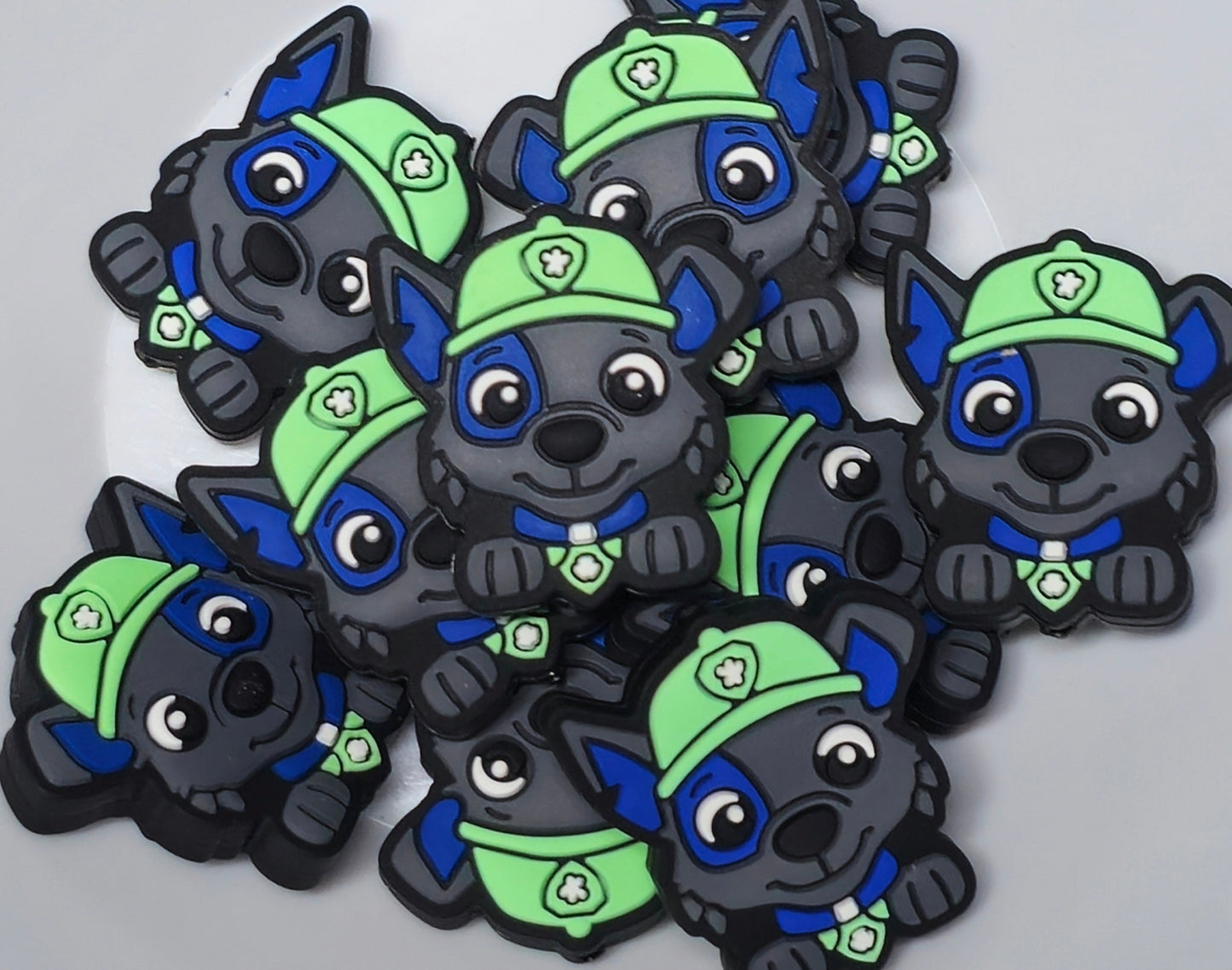 DIY Focal Bead 1 Count Craft Supplies Paw Patrol Silicone Beads