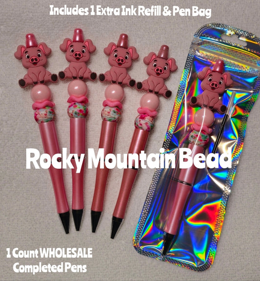 Wholsale Completed Pens come with 1 pen 1 ink refill and pen bag Craft Supplies Pigs