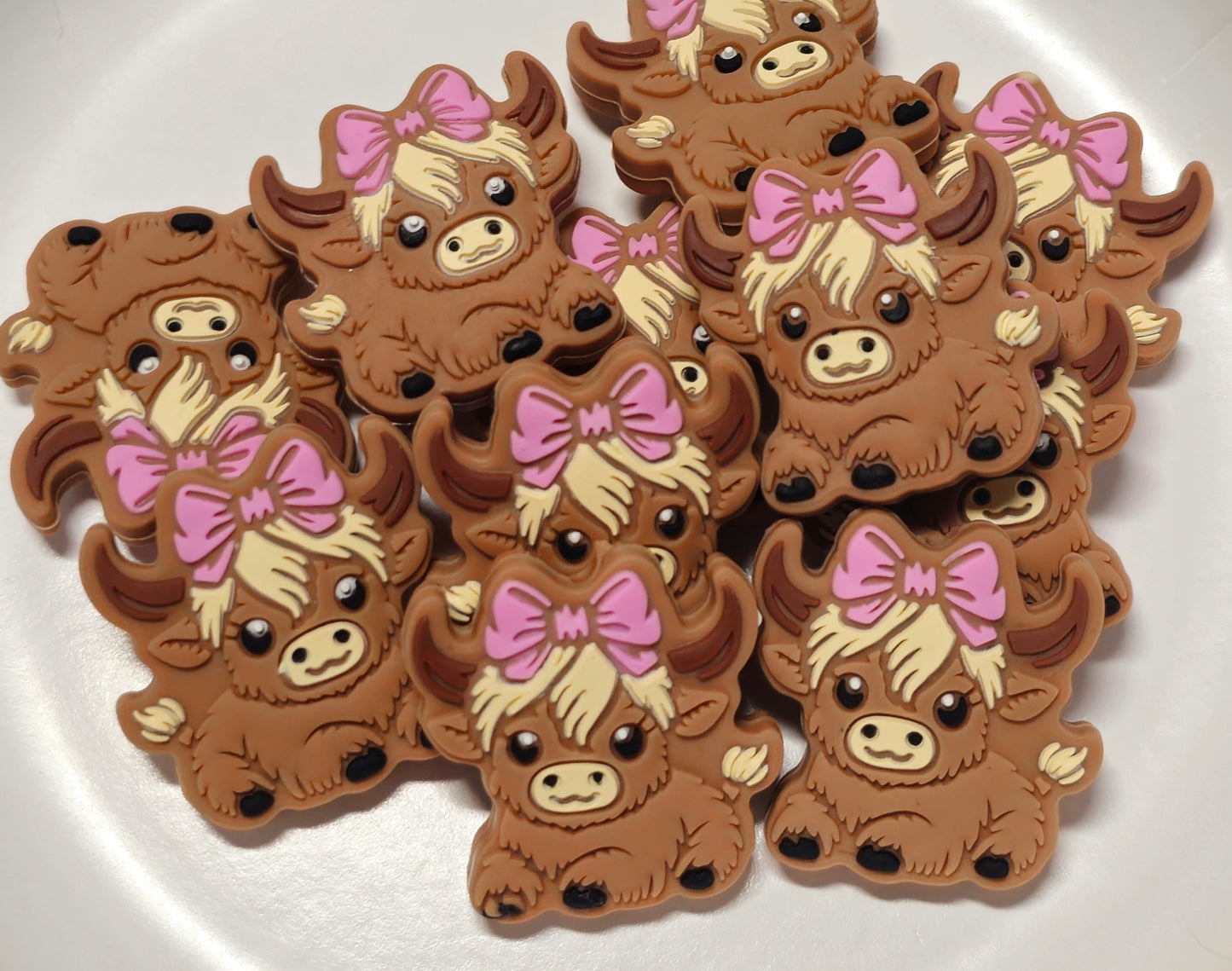 DIY Focal Bead 1 Count Craft Supplies Country Western Cows