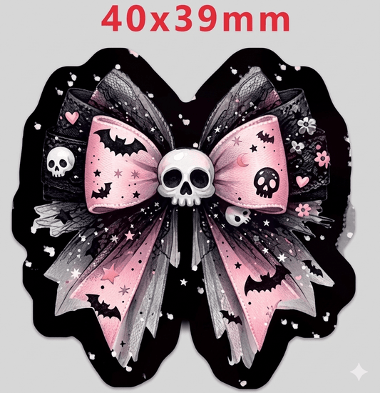 Glitter Acrylic Flatback- Acrylic Planer Resin Charm Halloween