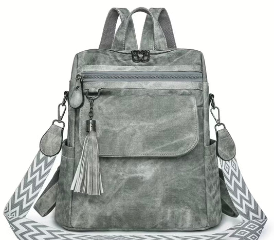 Viral Trending Stylish 12x6x12 Dual Shoulder Back Pack Bag Purse