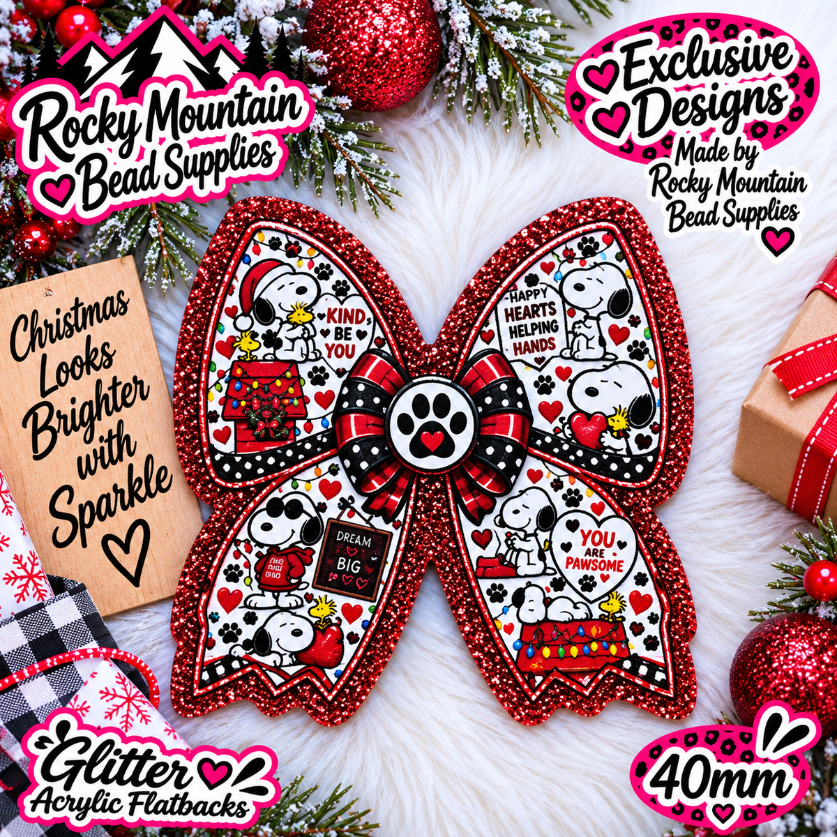 Shop Exclusive 1 Count Custom Exclusive Glitter