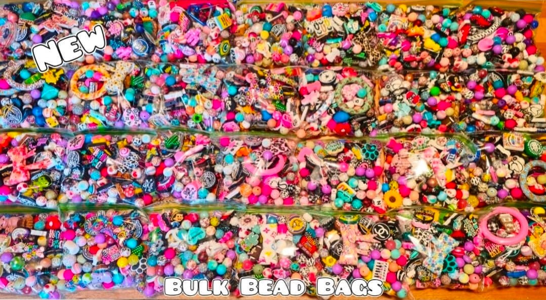 New April Bulk Mystery Bead Bags Limited Quantites Bigger Bags! Released 4-15-26