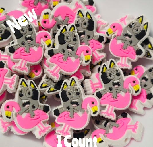 DIY Focal Bead 1 Count Craft Supplies Character Muffin From Bluey Bingo