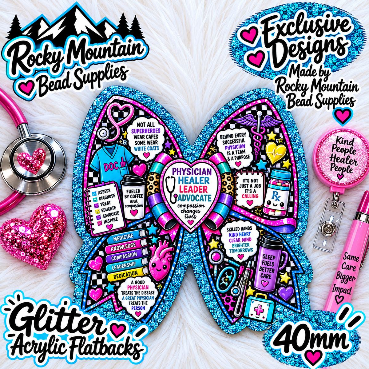 Shop Exclusive 1 Count Custom Exclusive Glitter