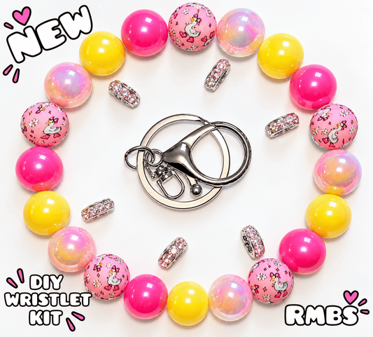 Nuevo kit de pulsera de lujo con cuentas para manualidades, 1 unidad, ganso tonto