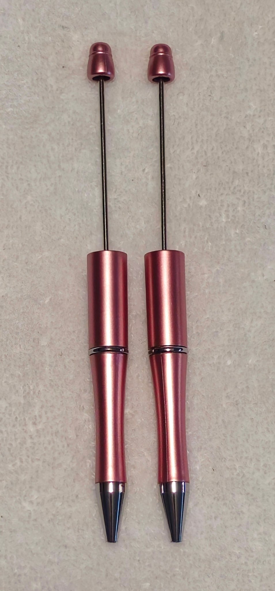 1 Count Solid Beadable Pen Blanks. Bead Accessorie Blanks