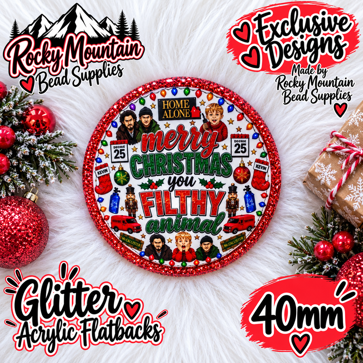 Shop Exclusive 1 Count Custom Exclusive Glitter