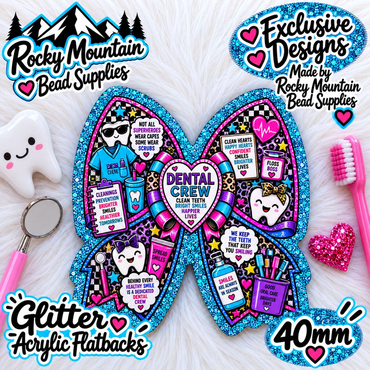 Shop Exclusive 1 Count Custom Exclusive Glitter