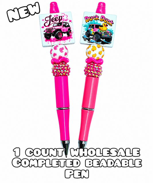 Wholesale 1 Count Beadable Pens