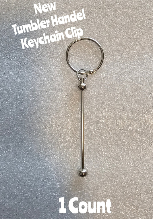 New Product 1 Count Tumbler Keychain Clip Keychain Charm Holder For the handel Easy to Use
