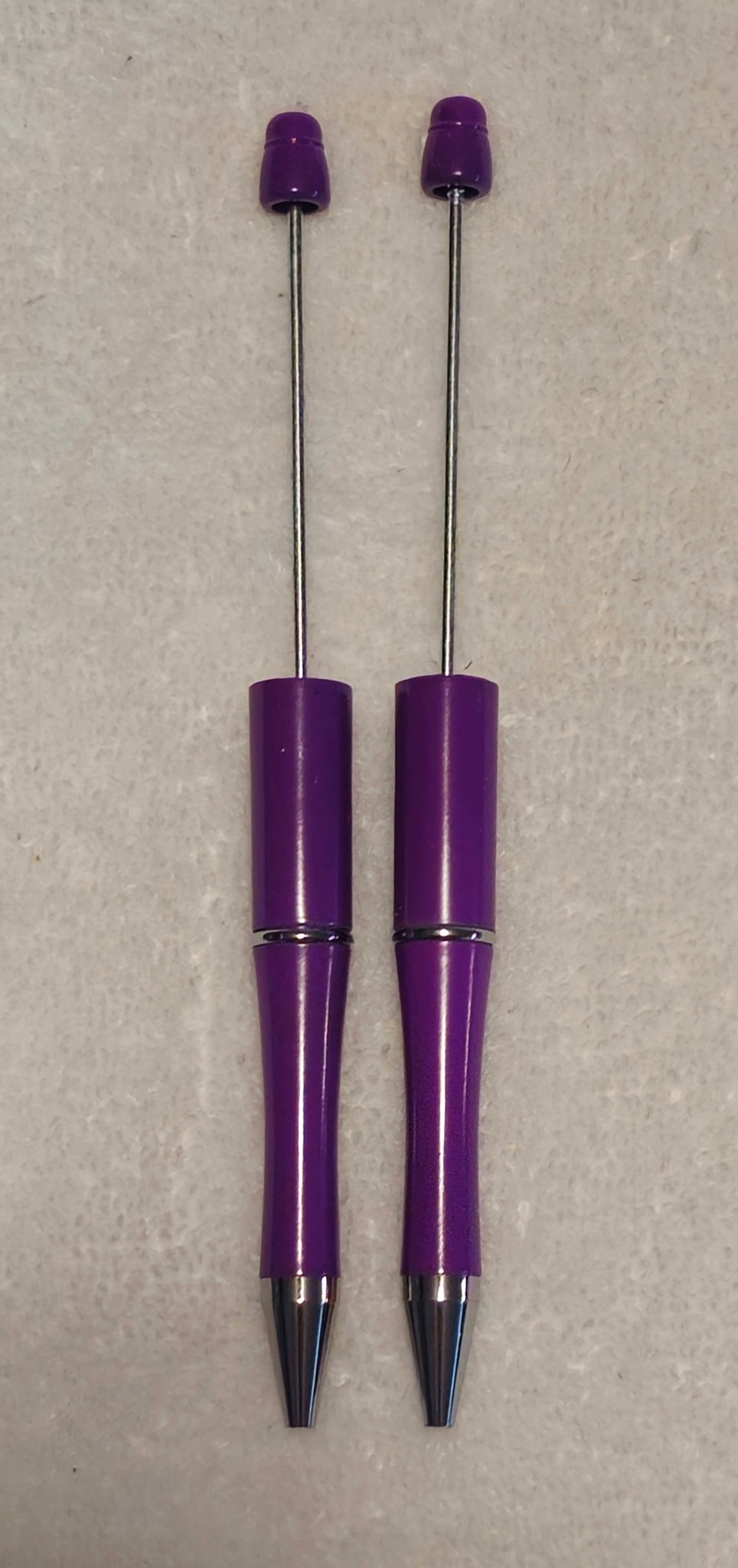 1 Count Solid Beadable Pen Blanks. Bead Accessorie Blanks