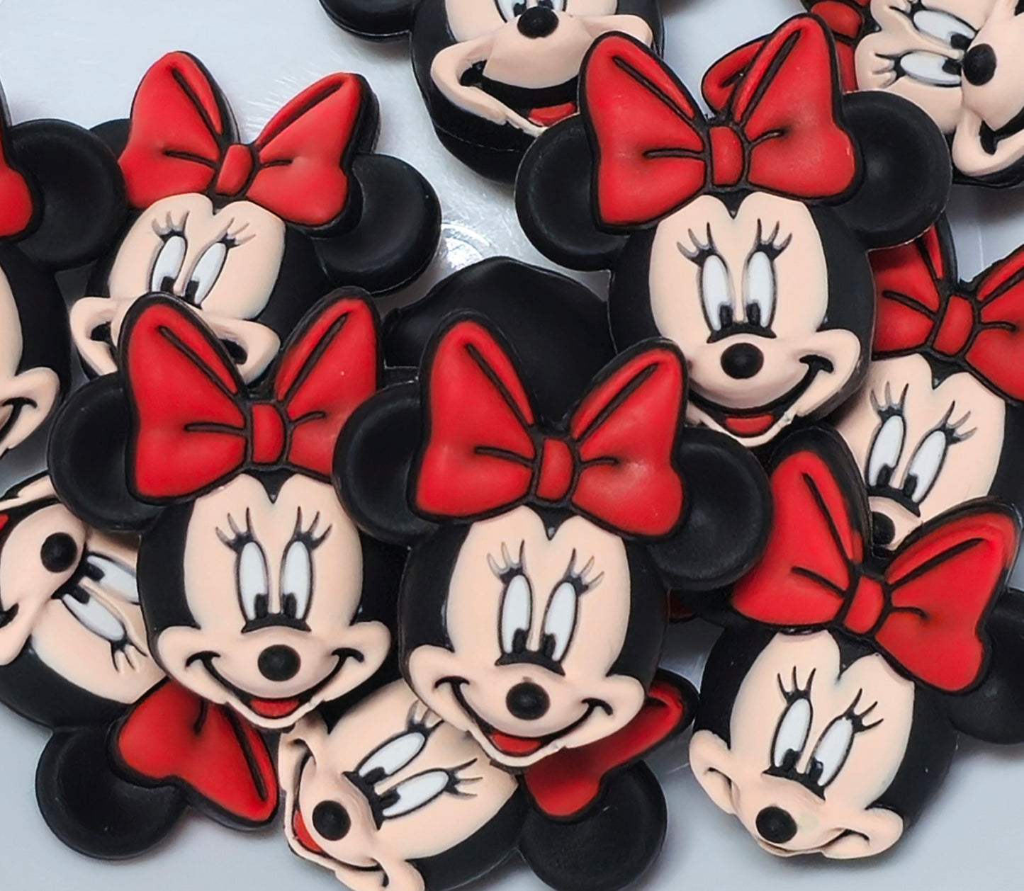 DIY Focal Bead 1 Count Craft Supplies Character Mickey Minnie Mouse