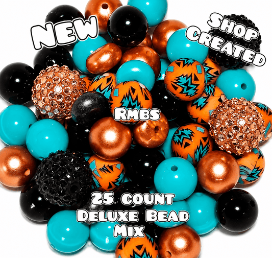 New Deluxe SILICONE Bead Mix 25 count. Shop Made