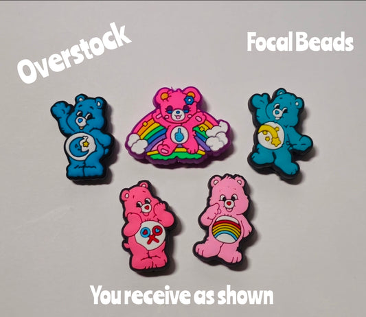 Overstock 5 Count Focal Bead Set As Shown
