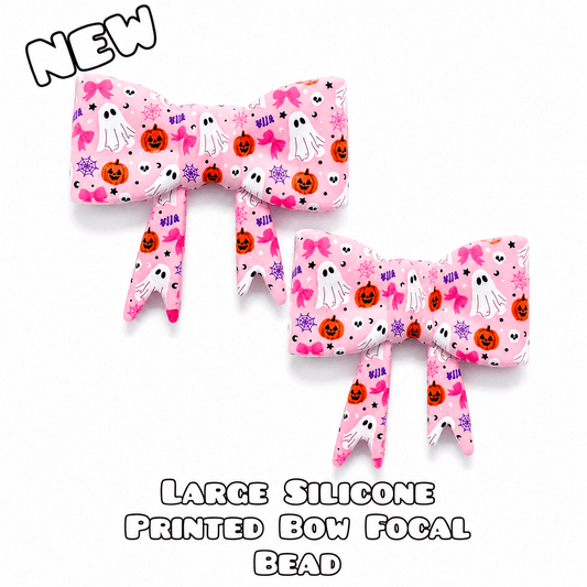 1 Count New Release Silicone Focal Bead Bow