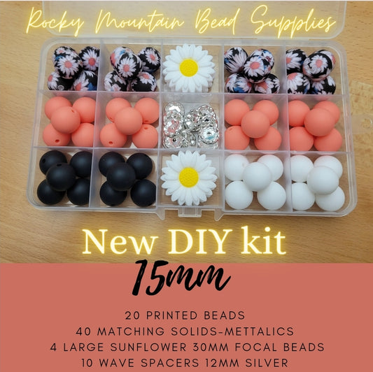 White daisy flower KIT